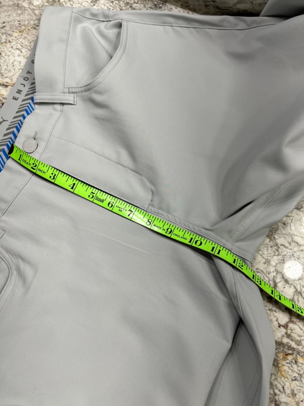Puma Light Gray Performance Pants - Picture 12 of 17